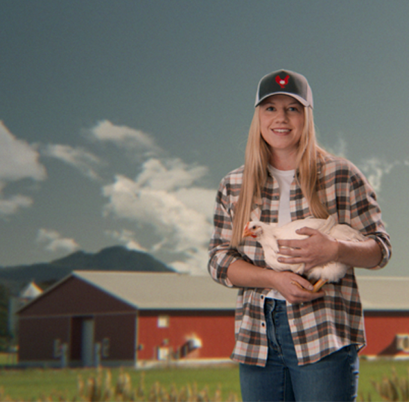 Canadian chickens are raised right. No hormones or steroids.
